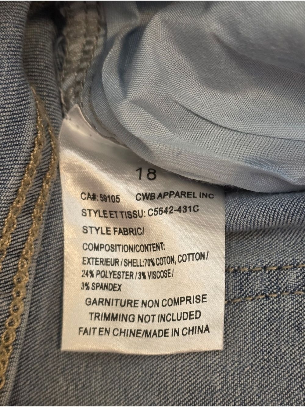 Charlie B Tulip Embroidered Bootcut Jeans 18 Boho Coastal - Picture 9 of 10